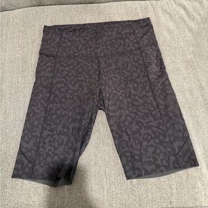 Lululemon Black Biker Shorts Size 12
